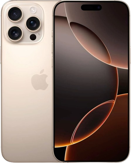 iPhone 16 Pro in Desert